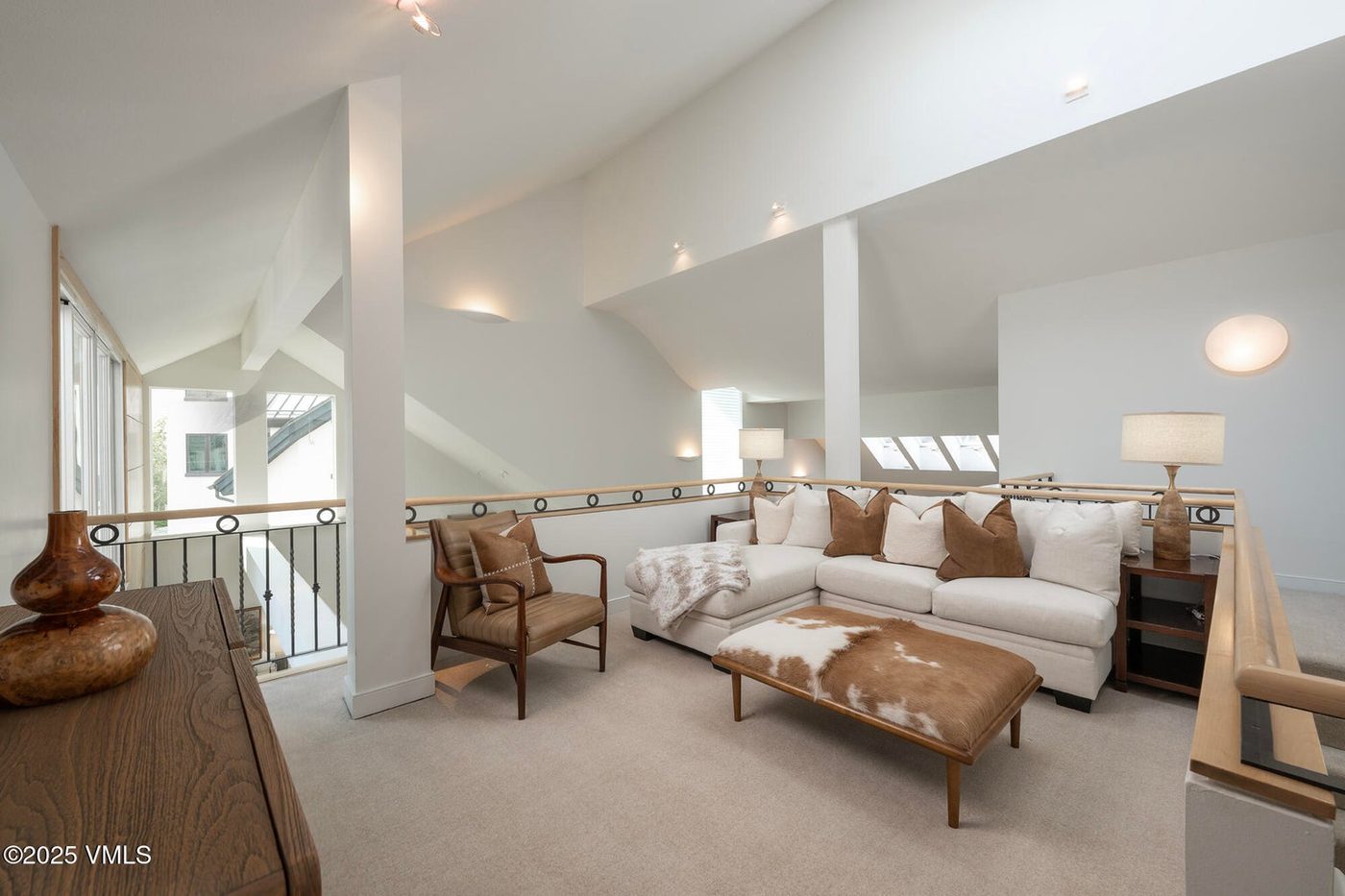 Vail Village Plaza upper loft living area